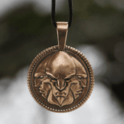 TRIGLAV, SLOVANSKÝ AMULET BRONZ - PŘÍVĚŠKY, NÁHRDELNÍKY