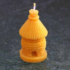 VČELÍ ÚL - svíčka z včelího vosku