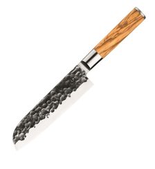 SANTOKU - Forged olive - 18cm