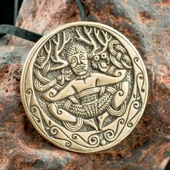 CERNUNNOS, medailon, bronz