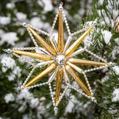 ZÁŘILKA - Krakonošova hvězda, vánoční ozdoba