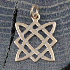 HVĚZDA SVAROGA, slovanský amulet, bronz