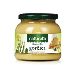 Kamnická hořčice 200 g – Natureta