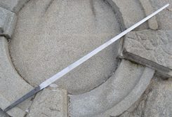 ČEPEL, jeden a půlruční meč, diamant