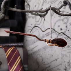Harry Potter koště KULOVÝ BLESK 15.5cm vánoční ozdoba