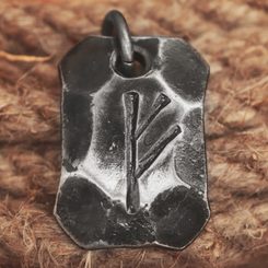 FEHU, kovaná runa, amulet