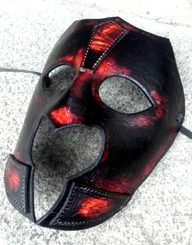 PHANTOM, kožená maska