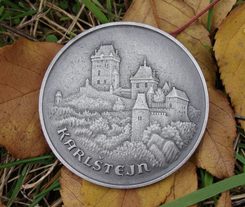 KARLŠTEJN, pamětní mince