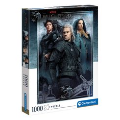 PUZZLE ZAKLÍNAČ The Witcher Jigsaw Puzzle Ciri, Yennefer & Geralt (1000 dílků)