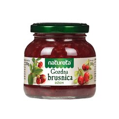 Divoká brusinka extra džem 210 g – Natureta