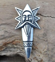 PERUN, slovanský Bůh, přívěšek, stříbro 925