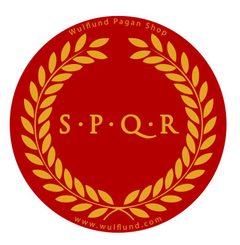 S.P.Q.R., římská samolepka na auto