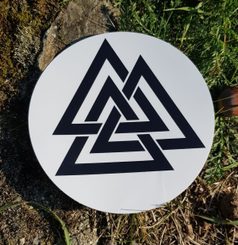 VALKNUT, samolepka na auto