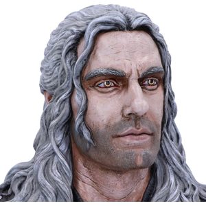 THE WITCHER ZAKLÍNAČ GERALT Z RIVIE BUSTA 39.5CM - THE WITCHER  - ZAKLÍNAČ{% if kategorie.adresa_nazvy[0] != zbozi.kategorie.nazev %} - LICENCOVANÉ ZBOŽÍ - FILMY, HRY, SERIÁLY{% endif %}