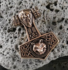 HAMMAR, THOROVO KLADIVO, BRONZ - VIKINGSKÉ AMULETY{% if kategorie.adresa_nazvy[0] != zbozi.kategorie.nazev %} - ŠPERKY - BRONZ, ZINEK, BIŽUTERIE{% endif %}