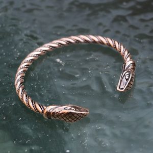 JÖRMUNGANDR, VIKINGSKÝ HAD, NÁRAMEK, BRONZ - BRONZOVÉ HISTORICKÉ REPLIKY{% if kategorie.adresa_nazvy[0] != zbozi.kategorie.nazev %} - ŠPERKY - BRONZ, ZINEK, BIŽUTERIE{% endif %}