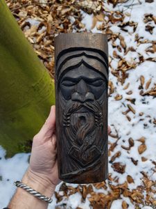 THOR, DŘEVĚNÁ VYŘEZÁVANÁ SOŠKA - STŘEDOVĚK, SLOVANÉ, VIKINGOVÉ{% if kategorie.adresa_nazvy[0] != zbozi.kategorie.nazev %} - HOME DECOR{% endif %}