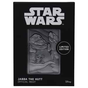 SBĚRATELSKÝ INGOT STAR WARS JABBA THE HUT - STAR WARS{% if kategorie.adresa_nazvy[0] != zbozi.kategorie.nazev %} - LICENCOVANÉ ZBOŽÍ - FILMY, HRY, SERIÁLY{% endif %}