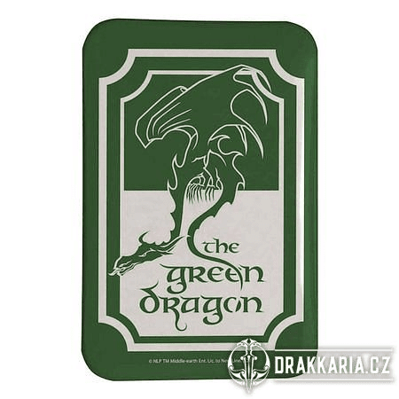 PÁN PRSTENŮ LORD OF THE RINGS MAGNET  - GREEN DRAGON