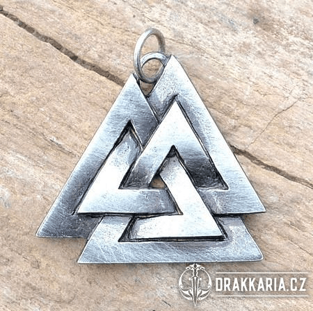 VALKNUT, VIKINSKÝ PŘÍVĚŠEK, ZINEK