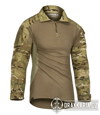 BOJOVÉ TRIČKO, UBACS MK.III COMBAT SHIRT MULTICAM - CLAWGEAR