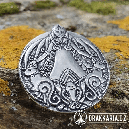 FREYA VIKINSKÝ AMULET STŘÍBRO 925, 18G