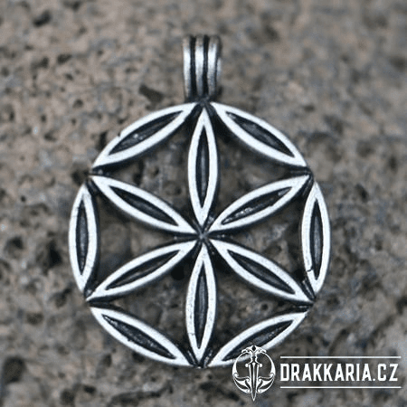 SVARGA, SLOVANSKÝ AMULET, ZINEK STAROSTŘÍBRO