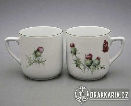 BODLÁKY, HRNEK 0,4L, ČESKÝ PORCELÁN