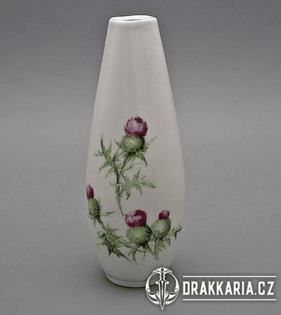 VÁZA TETRA BODLÁK, KARLOVARSKÝ PORCELÁN