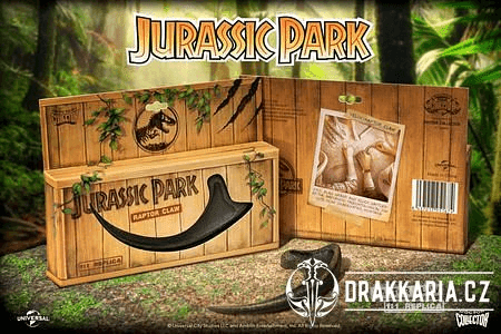 JURSKÝ PARK PARK REPLIKA 1/1 RAPTOR DRÁP