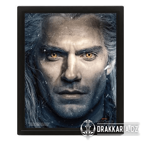 ZAKLÍNAČ THE WITCHER FRAMED 3D EFFECT POSTER PACK INTERTWINED 26 X 20 CM - 3 KUSY