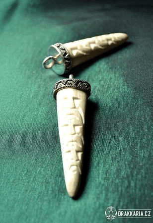 TRIGLAV, RYTÝ SLOVANSKÝ AMULET, PAROH A STŘÍBRO 925