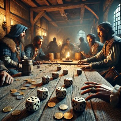 Hra s kostky - Farkle v Kingdom Come: Deliverance