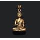 BUDDHA, ČAKROVÝ PŘÍVĚŠEK, BRONZ - PŘÍVĚSKY - ŠPERKY