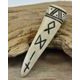 ODIN, VIKINSKÝ RUNOVÝ AMULET, PAROH - KOST A PAROH - ŠPERKY