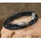 HADÍ HLAVY KOŽENÉ BOLO - VIKINGSKÉ AMULETY - ŠPERKY