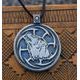 VLČÍ KOLOVRAT, PŘÍVĚŠEK, ZINEK - SLOVANSKÉ AMULETY - ŠPERKY