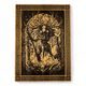LESHY, NÁSTĚNNÁ DEKORACE, DŘEVO 32X46CM - DŘEVĚNÉ OBRAZY - HOME DECOR