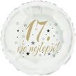 17. narozeniny balónek kruh