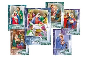 pohlednice vánoční 157 B UV 1240814