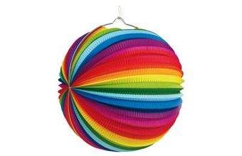 Lampion duha 25 cm