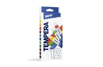 temperové barvy set 12 ks 12ml 6300357