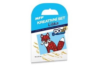 kreativní set - Liška - fóliová technika 1041995