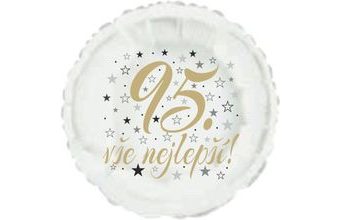 95. narozeniny balónek kruh