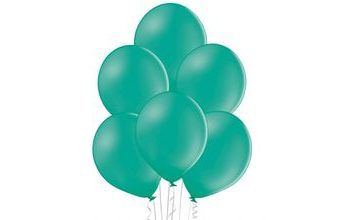 Balónky tyrkysové 013 - 10 kusů