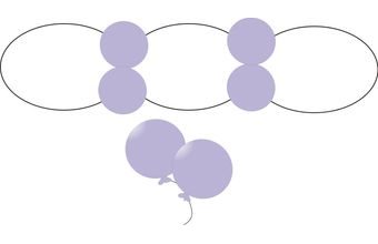 Balónek tmavě hnědý metalický 142