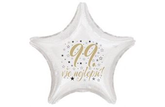 99. narozeniny balónek hvězda