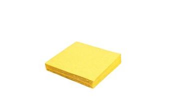 Ubrousek 33x33 cm žlutý 20 ks třívrstvý PARTY