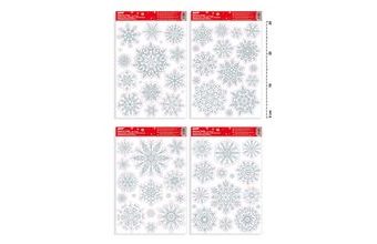 okenní fólie vánoce glitr VA011 20x30cm