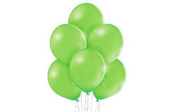 Balónky limetkově zelené 014 - 10 kusů